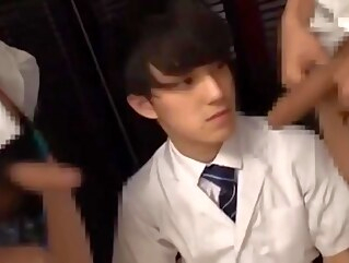 brunette Kke0142 Three Japanese Men Mate And Have Sex With Each Other In The Kitchen asian