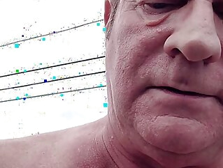 daddy video Old man strokes big cock video