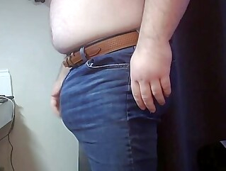 big cock Huge pumped balls on webcam Part 6 bear